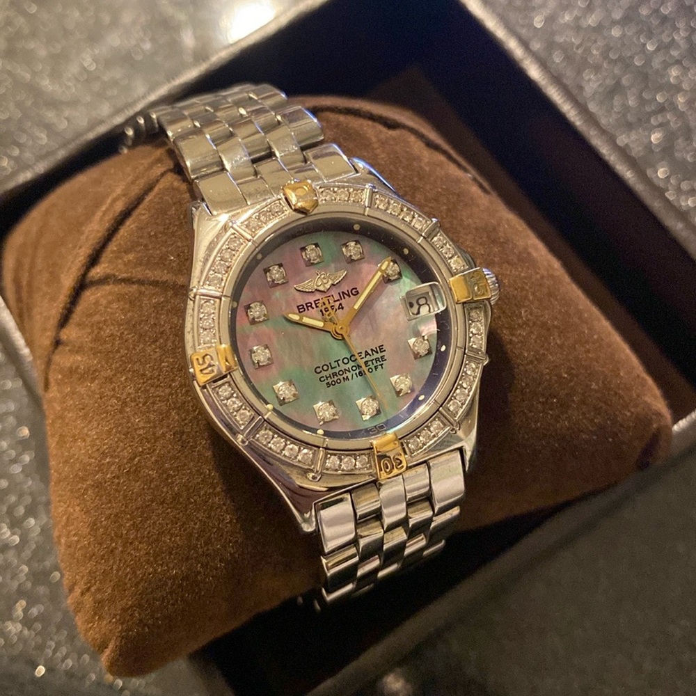 Woman’s Diamond Breitling Colt Oceane Watch
